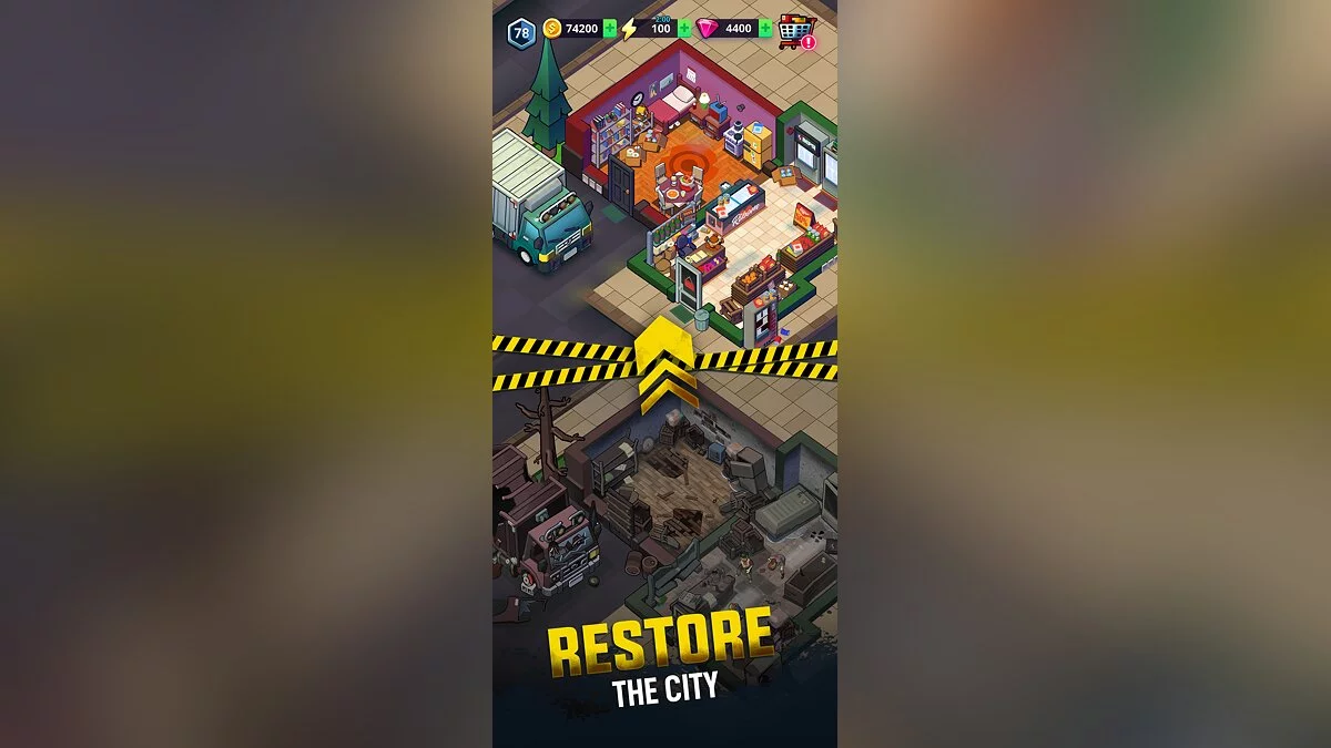 Скриншоты из Merge 2 Survive: Zombie Game