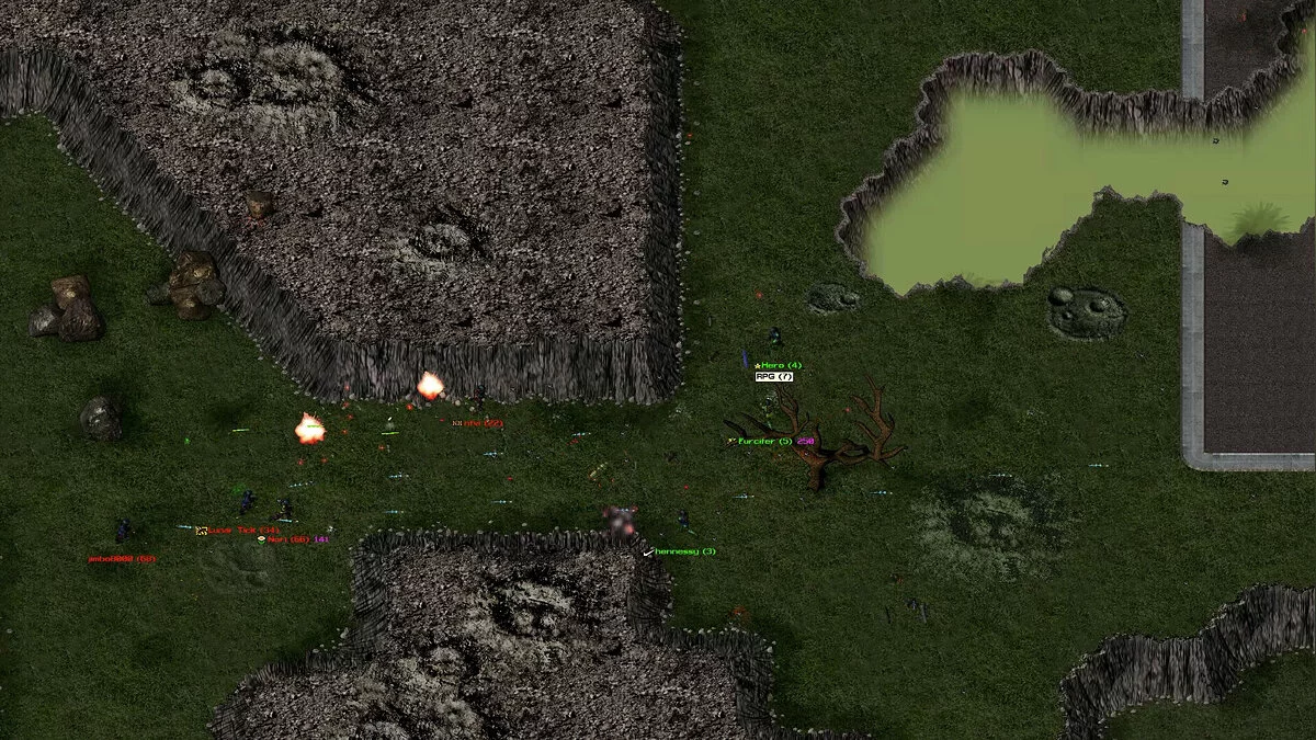Скриншоты из FreeInfantry