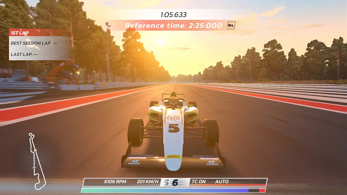 Скриншоты из Hot Lap Racing