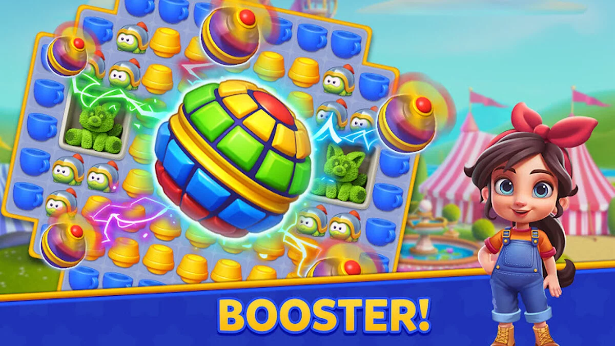 Скриншоты из Match Busters:Puzzle & Travel