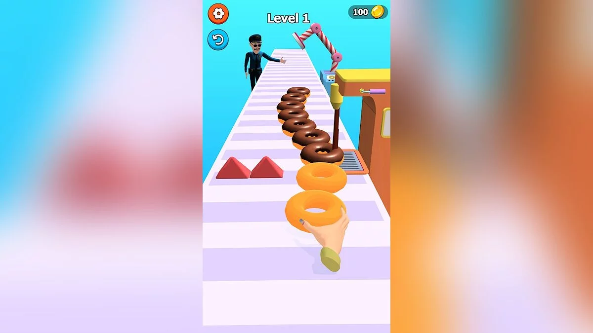 Скриншоты из Sweets Donut Cake Run stack