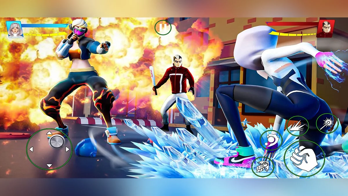 Скриншоты из Fighting Spider Rope Hero Game