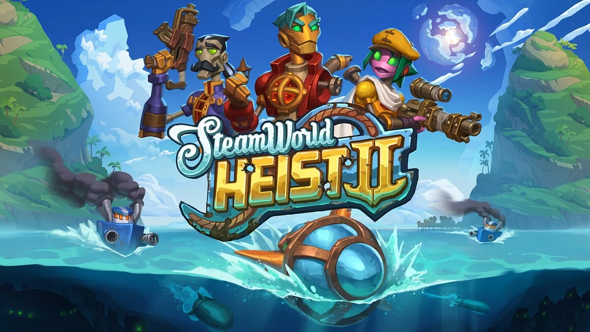 Арт из SteamWorld Heist 2