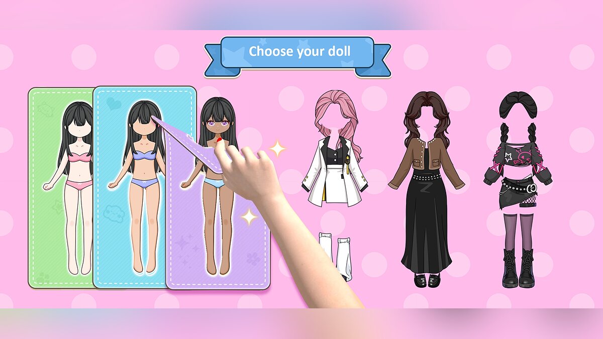 Kawaii Paper Doll Dressup Game - что это за игра, трейлер, системные  требования, отзывы и оценки, цены и скидки, гайды и прохождение, похожие  игры