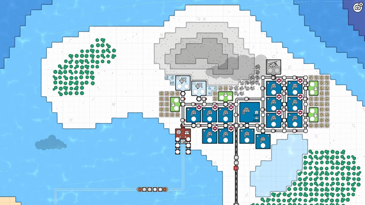 Скриншоты из Mini Settlers