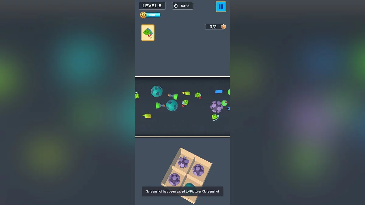 Скриншоты из Rolling Objects 3d Match Game