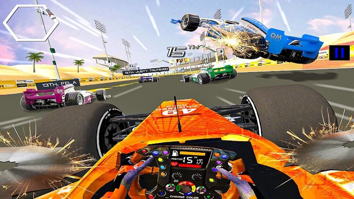 Скриншоты из Formula Car Racing Games 2024
