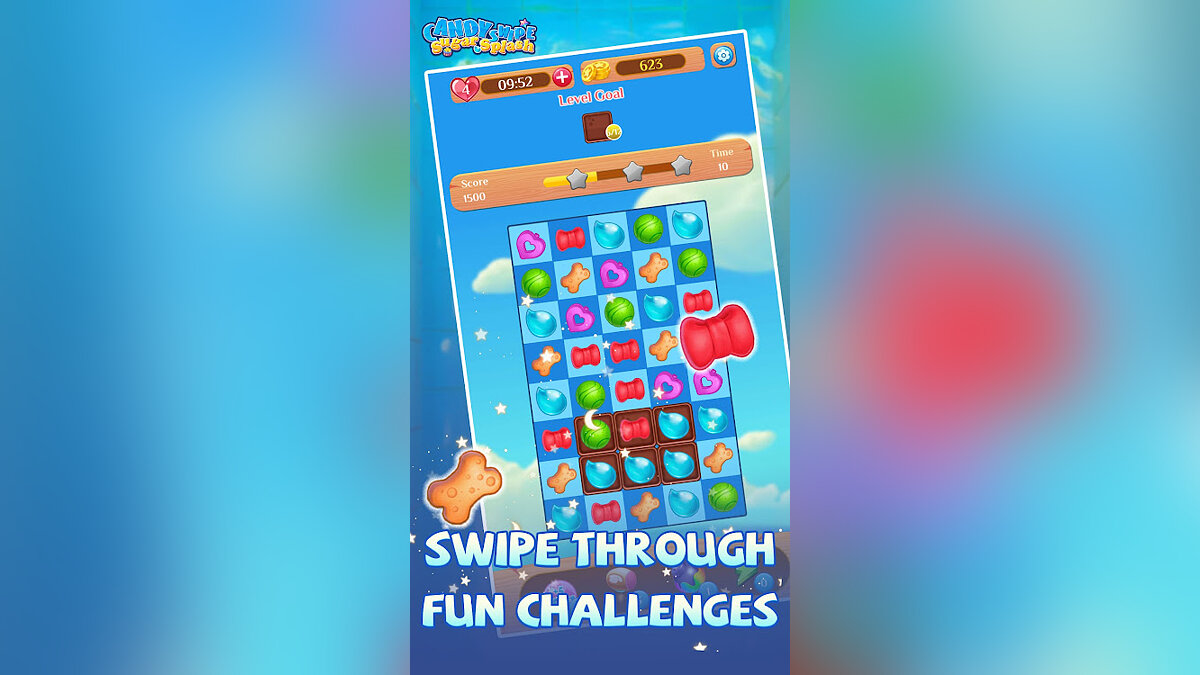 Candy Swipe: Sugar Splash - что это за игра, трейлер, системные требования,  отзывы и оценки, цены и скидки, гайды и прохождение, похожие игры