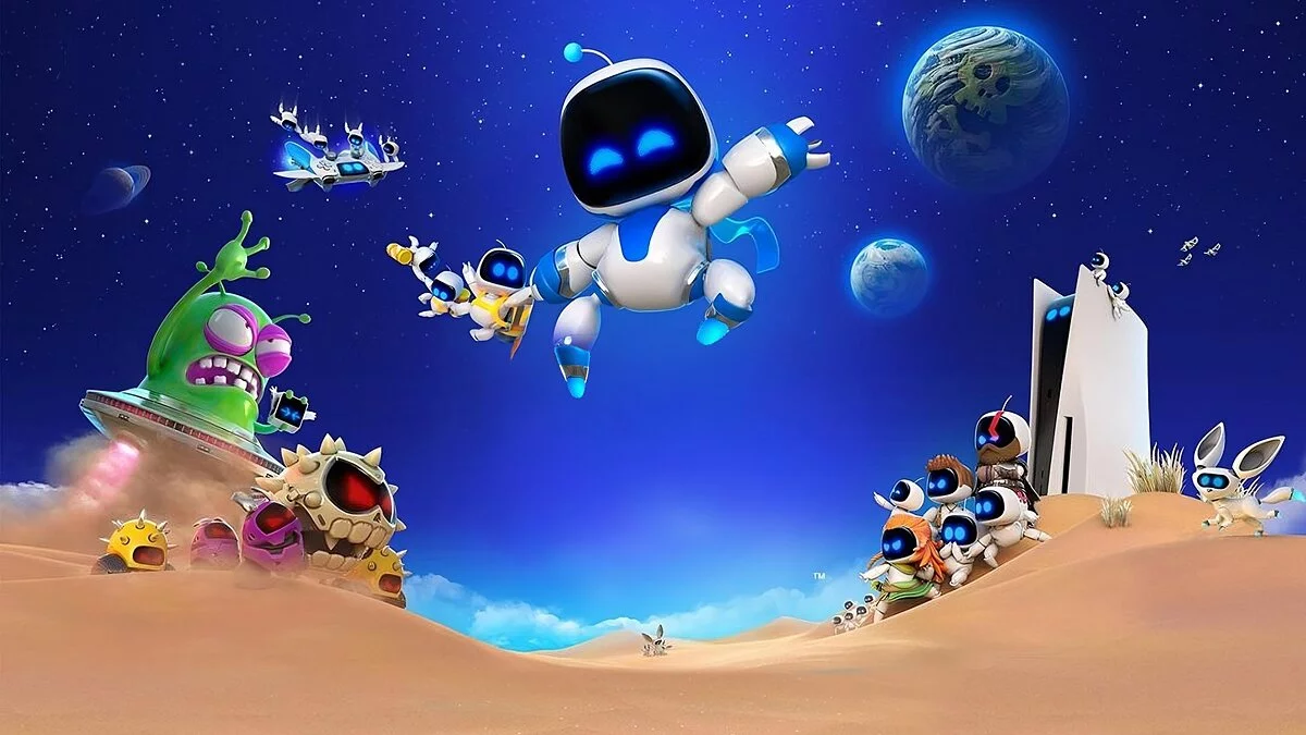 Арт из Astro Bot