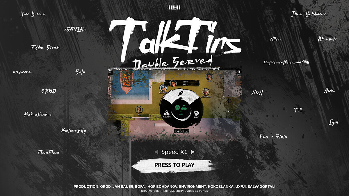 TalkTics: Double Served - что это за игра, трейлер, системные требования,  отзывы и оценки, цены и скидки, гайды и прохождение, похожие игры