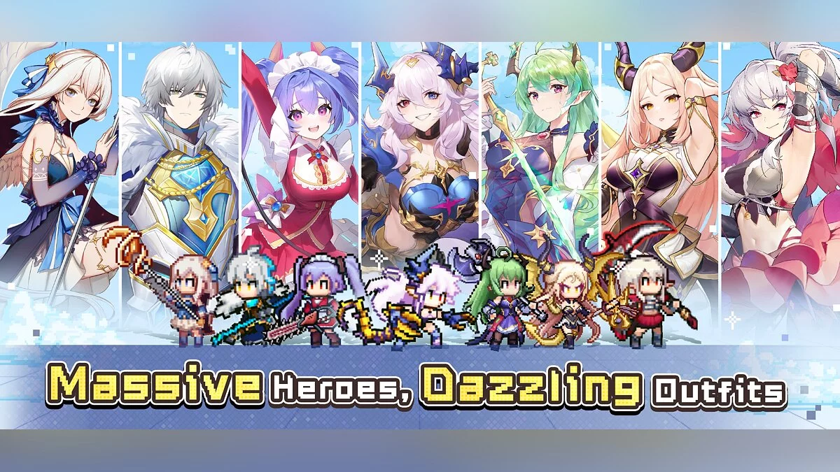 Скриншоты из Zero to Hero: Pixel Saga