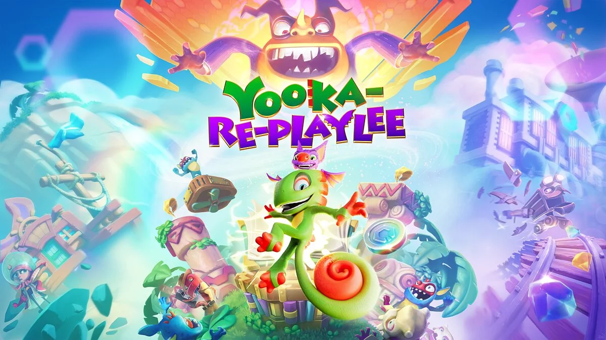 Арт из Yooka-Replaylee