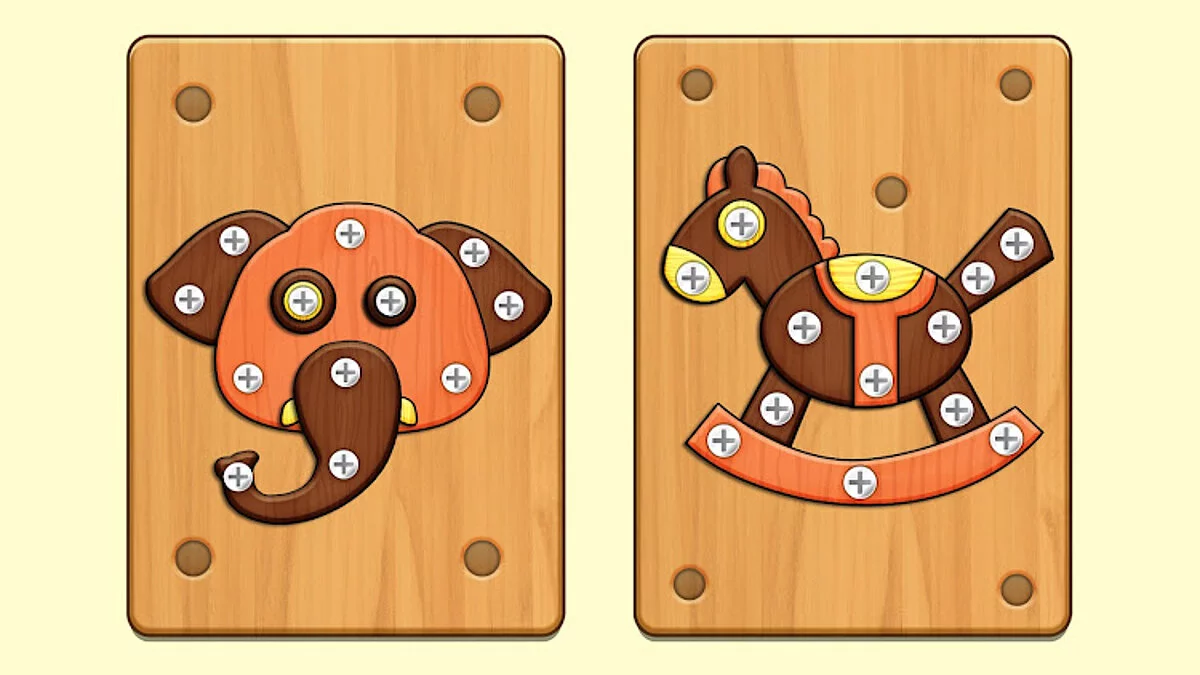 Скриншоты из Screw Out Nuts & Bolts Puzzle