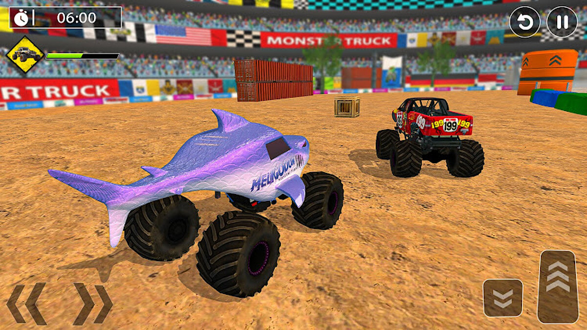 Скриншоты Crazy Monster Truck Car Racing (4 новых) - всего 4 картинки из  игры