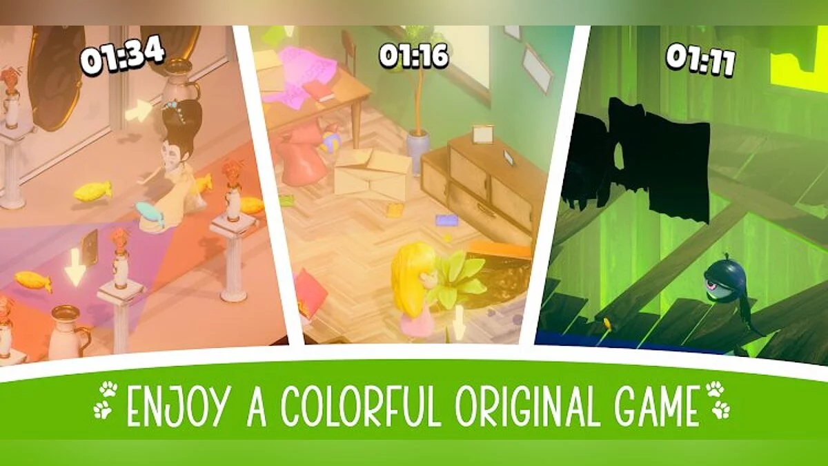 Скриншоты из Cats Off Duty Escape Adventure