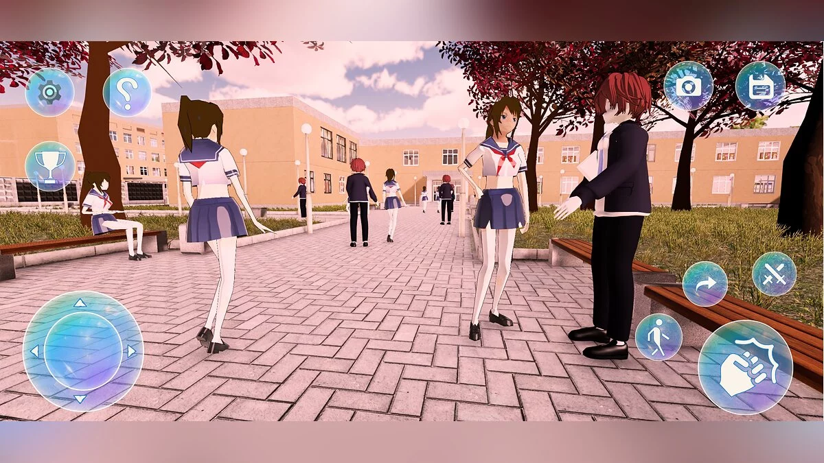 Скриншоты из High School Girl Life Game
