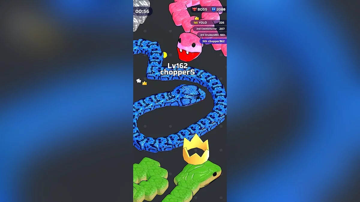 Скриншоты из Snake Clash!