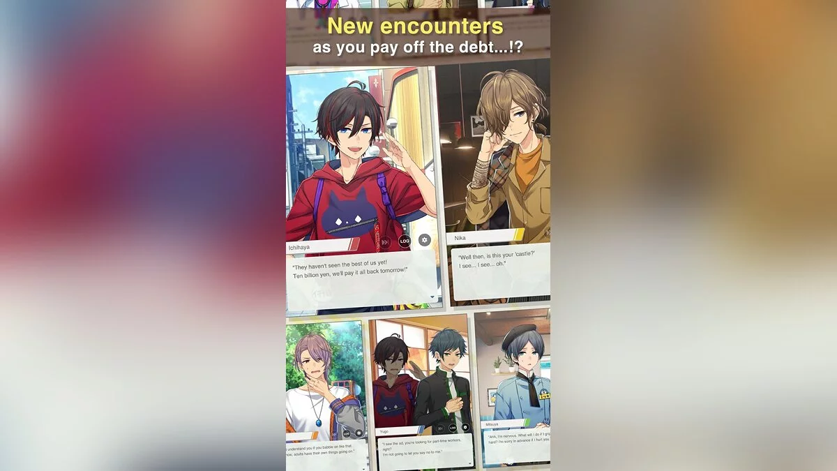 Скриншоты из Million Dollar Boys: OtomeGame