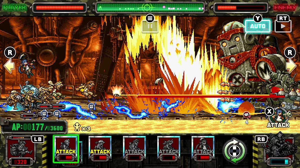 Скриншоты из Metal Slug Attack Reloaded