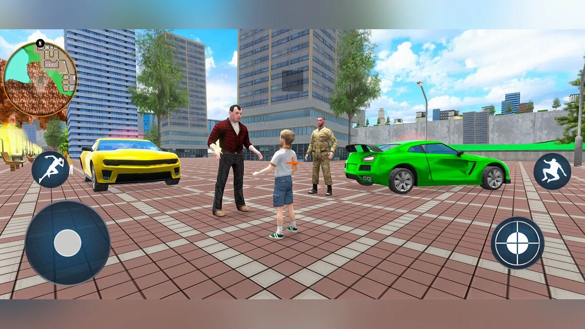 Скриншоты из Superhero Mafia Gangster City