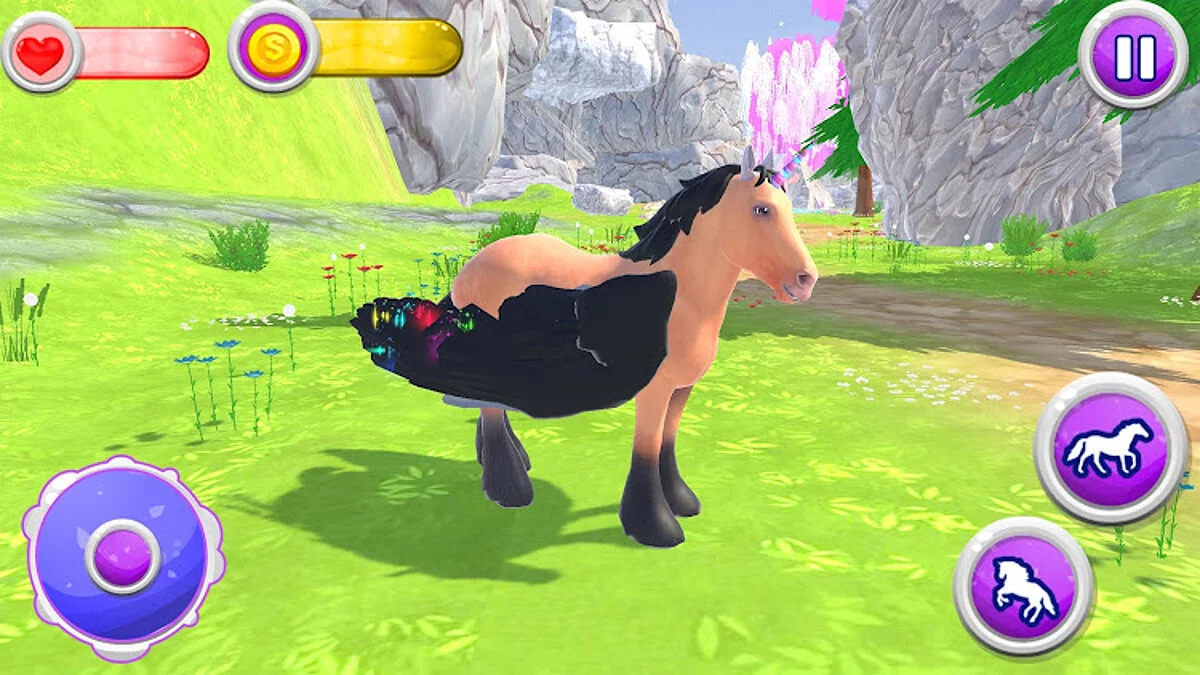 Скриншоты из Unicorn Horse Stable Care Game
