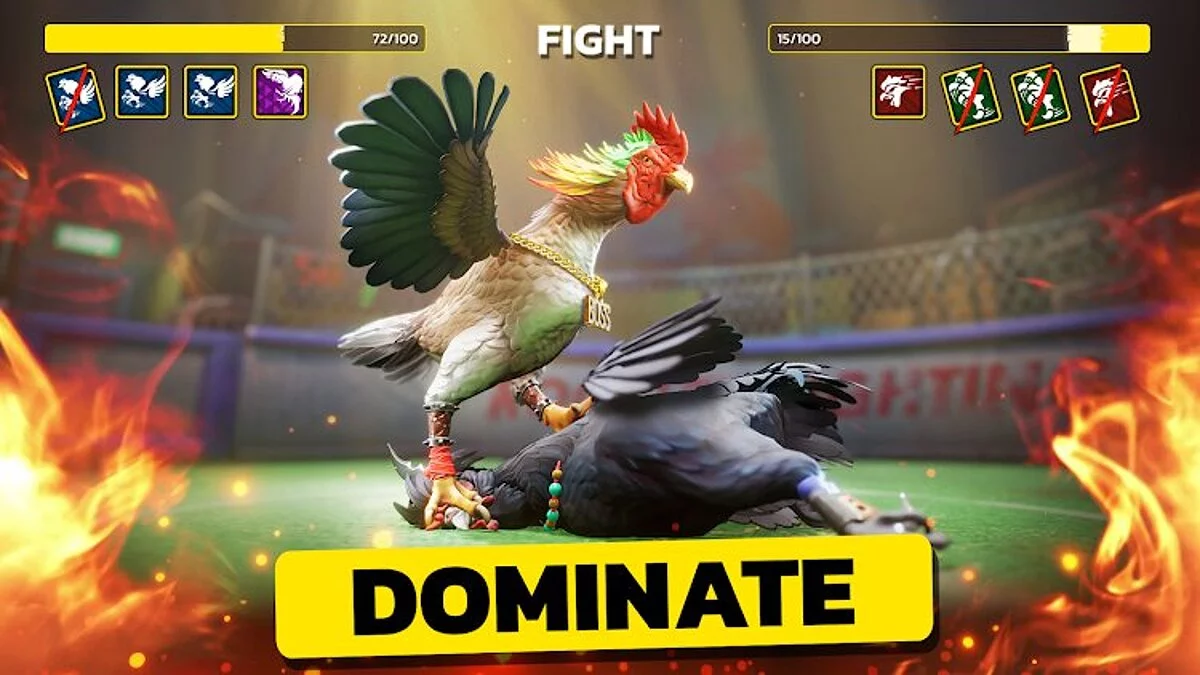 Скриншоты из Rooster Fights