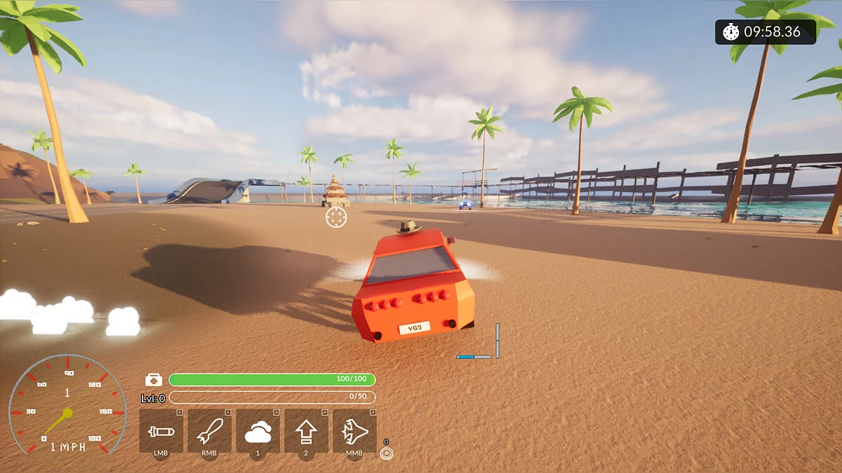 Скриншоты из Super Battle Polycars