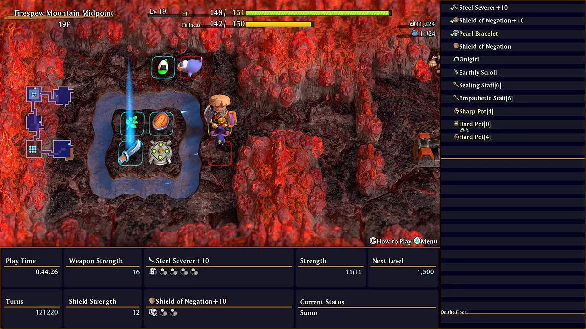 Скриншоты из Shiren the Wanderer: The Mystery Dungeon of Serpentcoil Island