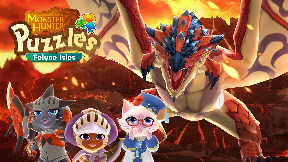 Арт из Monster Hunter Puzzles