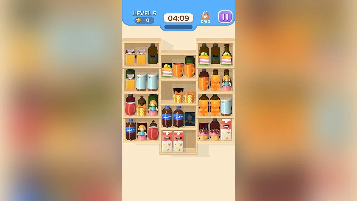 Скриншоты из Goods Sort 3D: Organizing Game