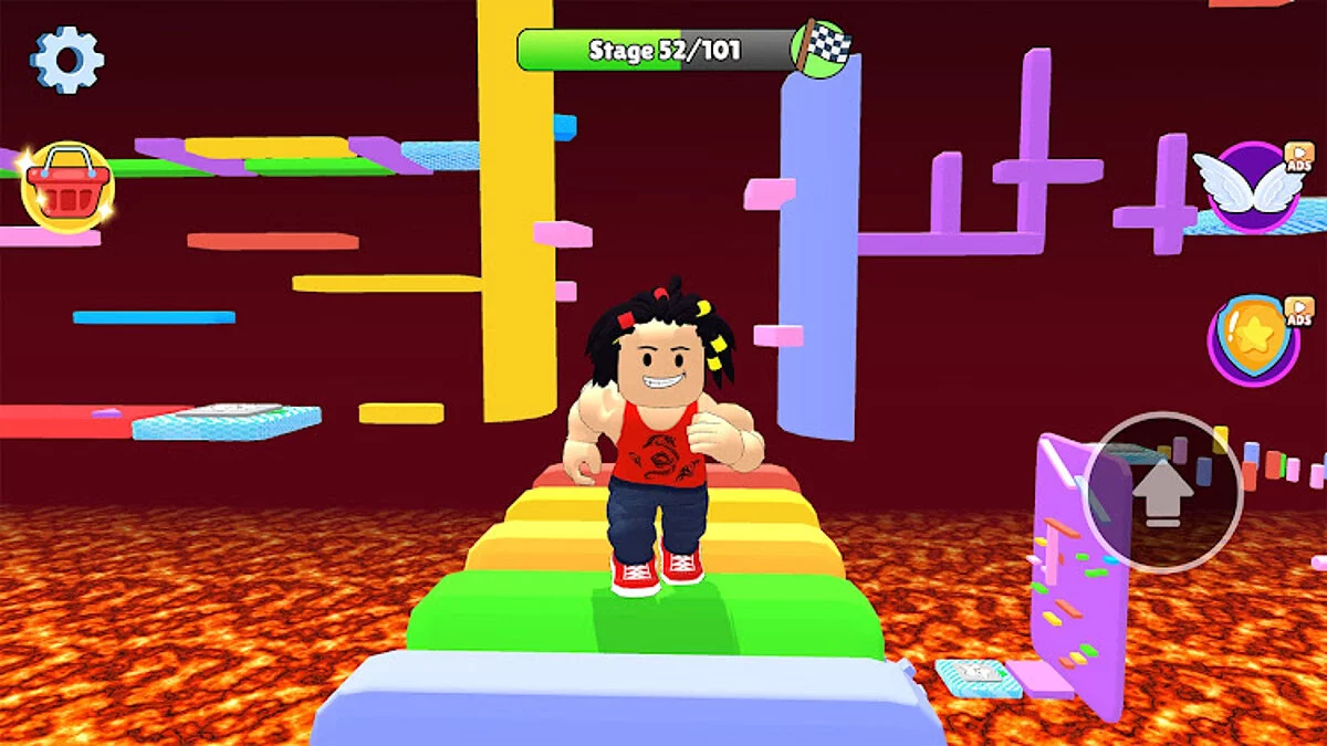 Скриншоты из Parkour Adventure Jump Up Game