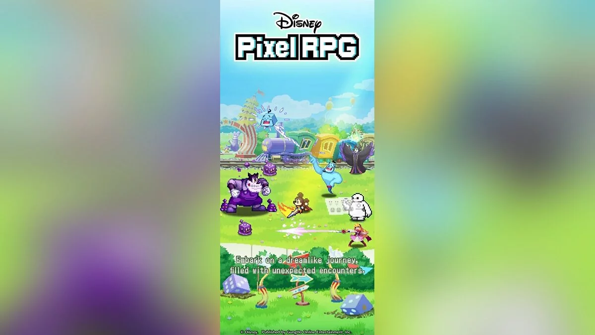 Скриншоты из Disney Pixel RPG