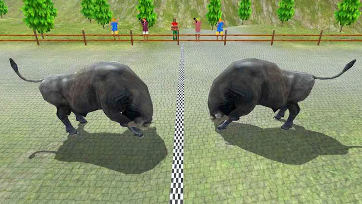 Скриншоты из Angry Bull Animals Game 3D