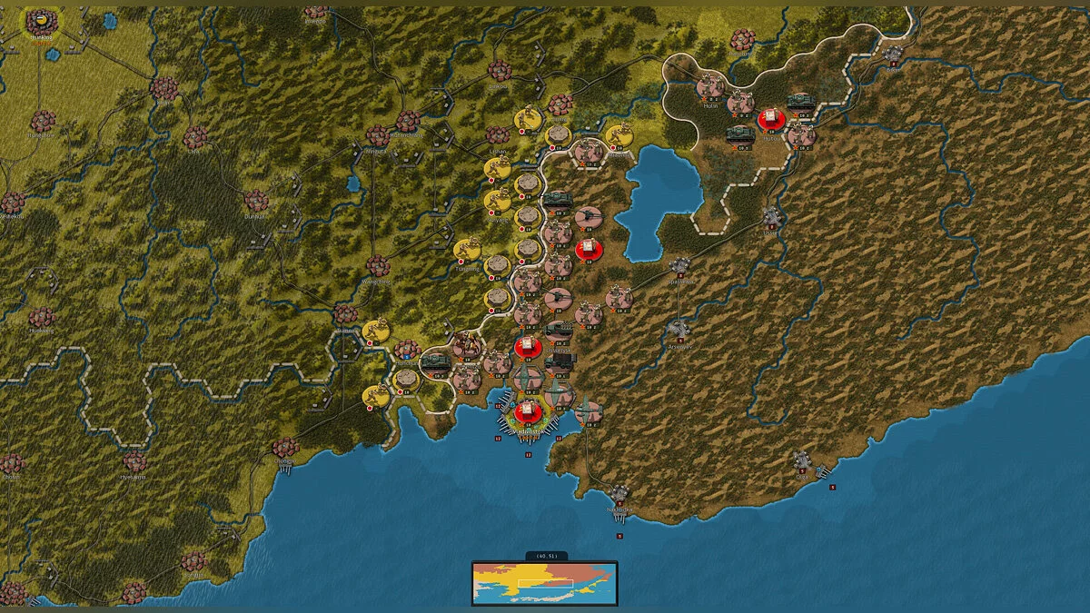 Скриншоты из Strategic Command WWII: War in the Pacific
