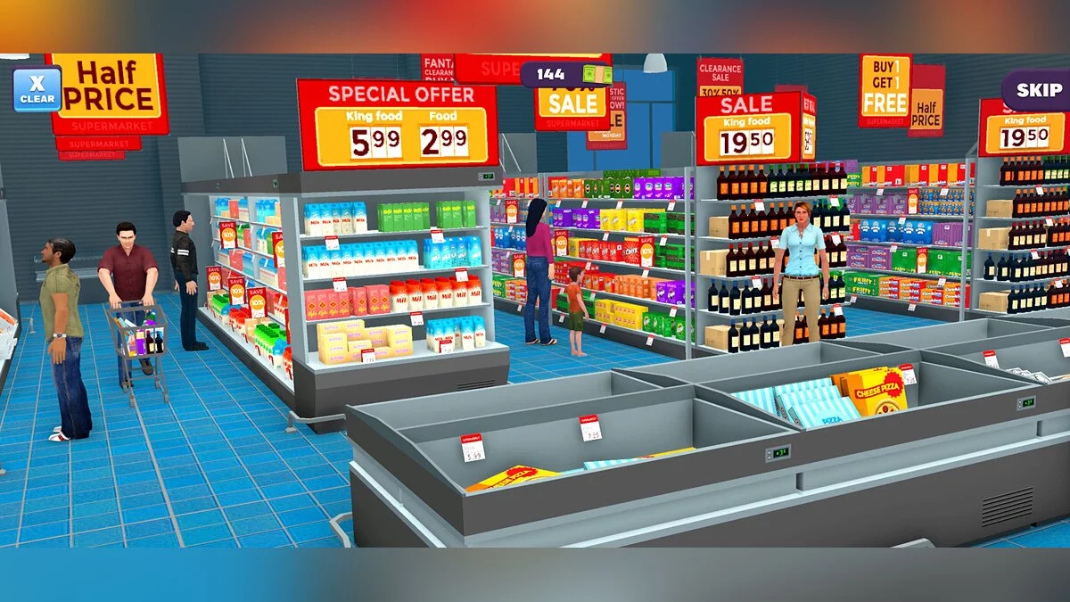 Скриншоты из Supermarket Manager: Store Sim