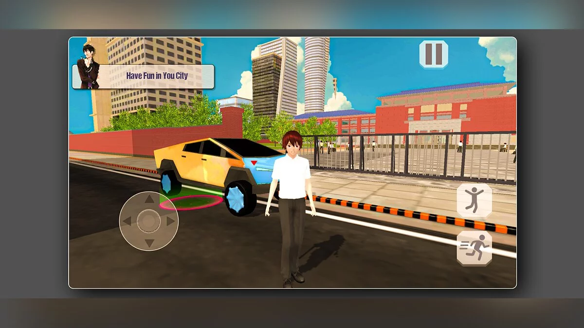 Скриншоты из Anime Boy School Life Sim