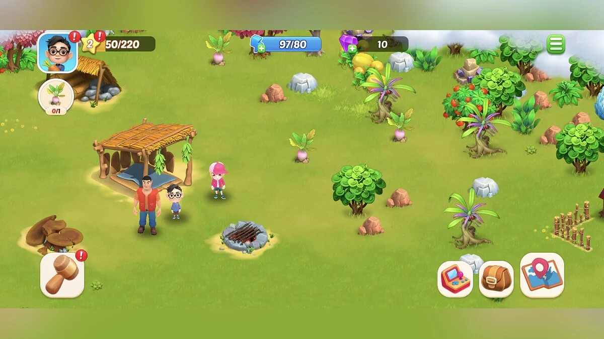 Скриншоты из Gemstone Island: Farm Game