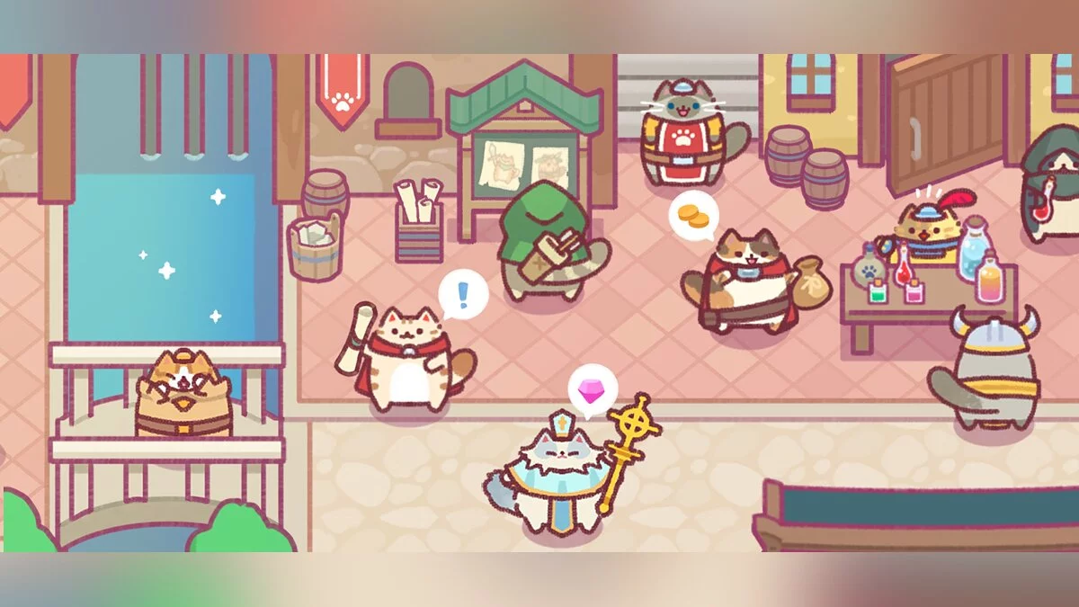 Скриншоты из Bumbling Cats: Feline Heroes