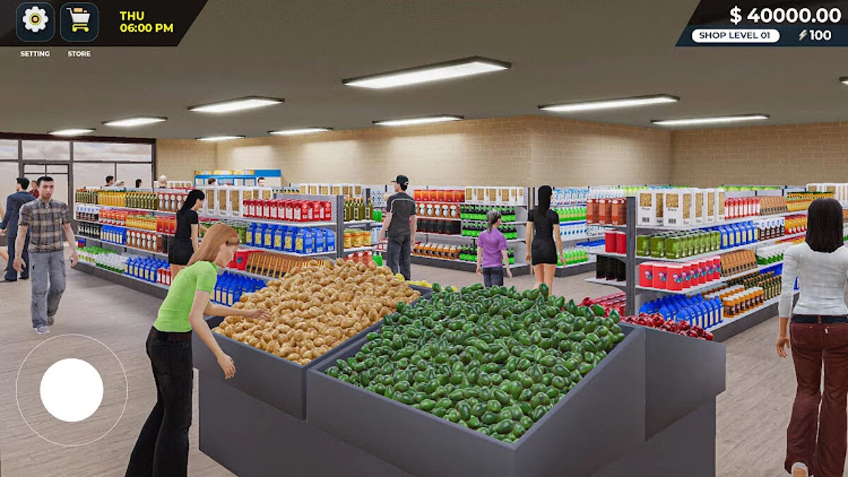Скриншоты из Supermarket Store Manager 3D