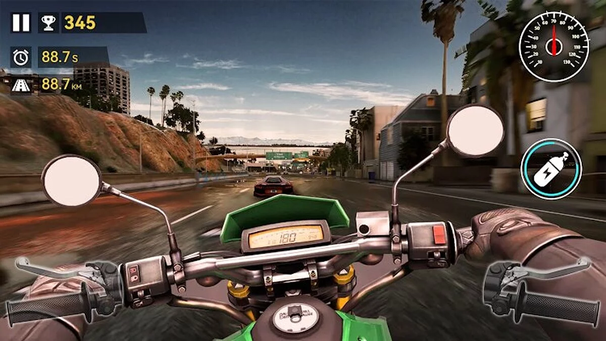 Скриншоты из MotorCycle Racing