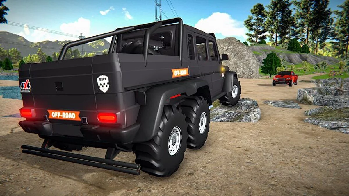 Скриншоты из 4x4 Jeep Game Simulator 3d