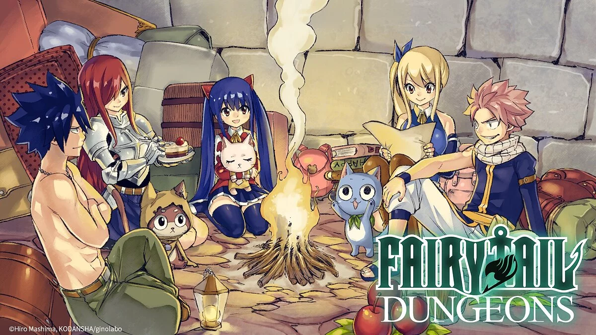 Арт из Fairy Tail: Dungeons