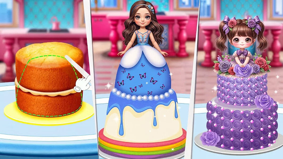 Скриншоты из Cake Maker: Cooking Games