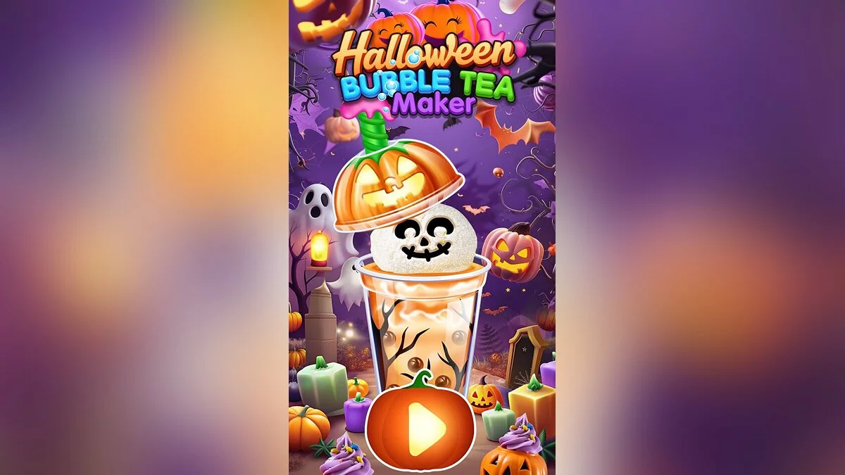 Скриншоты из Halloween Bubble Tea Maker