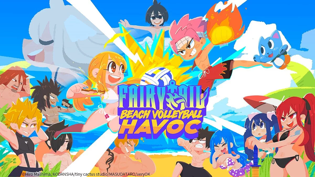 Арт из Fairy Tail: Beach Volleyball Havoc