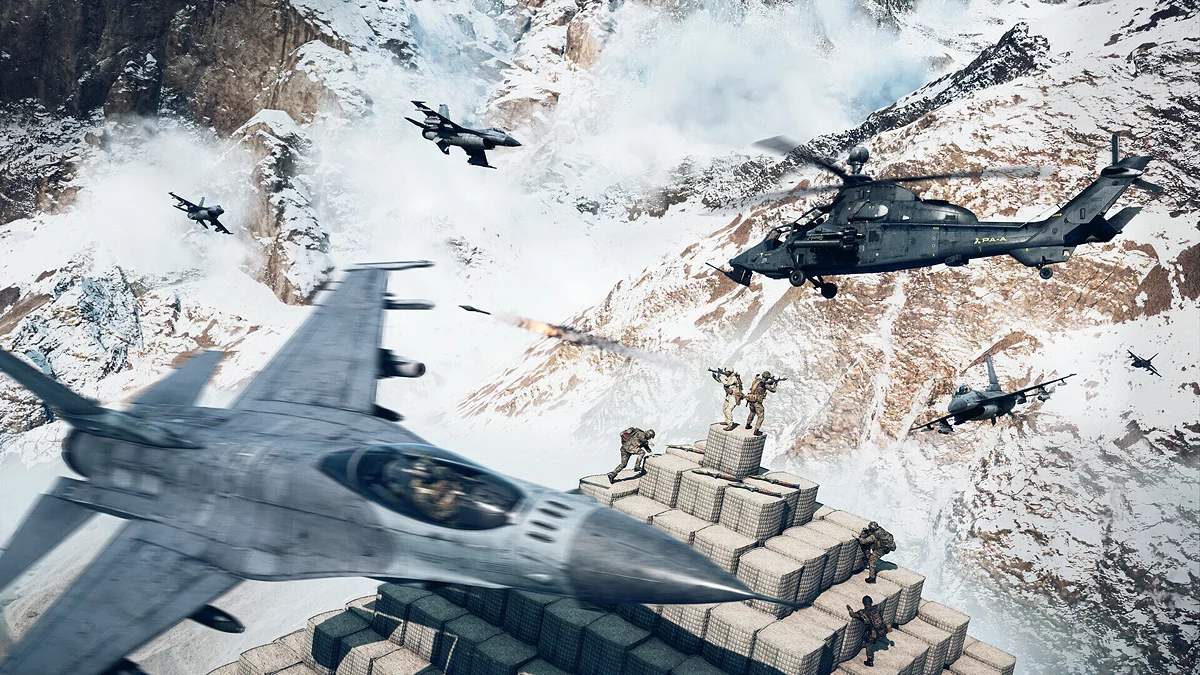 Скриншоты из Battlefield 6