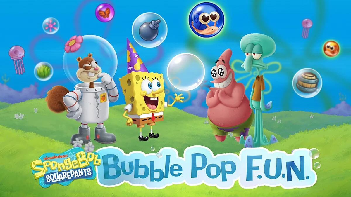 Арт из SpongeBob: Bubble Pop