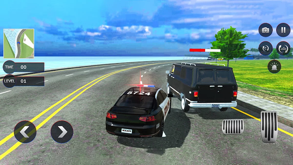 Скриншоты из City Crime Police Car Game