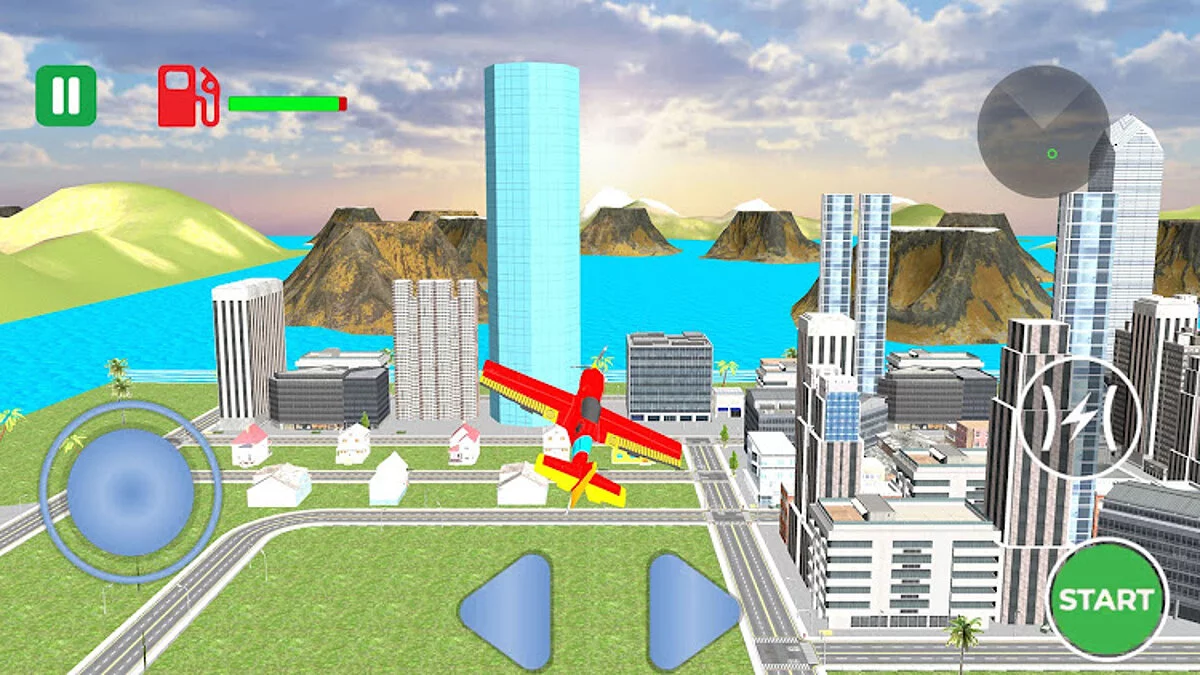 Скриншоты из Passenger Plane Fast Flying 3D