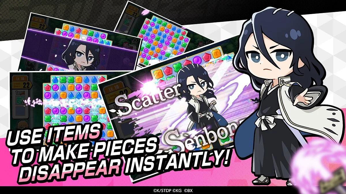Скриншоты из BLEACH Soul Puzzle